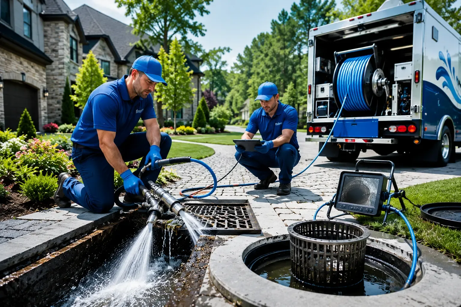 Local outdoor drain cleaning professionals in Moore, TX