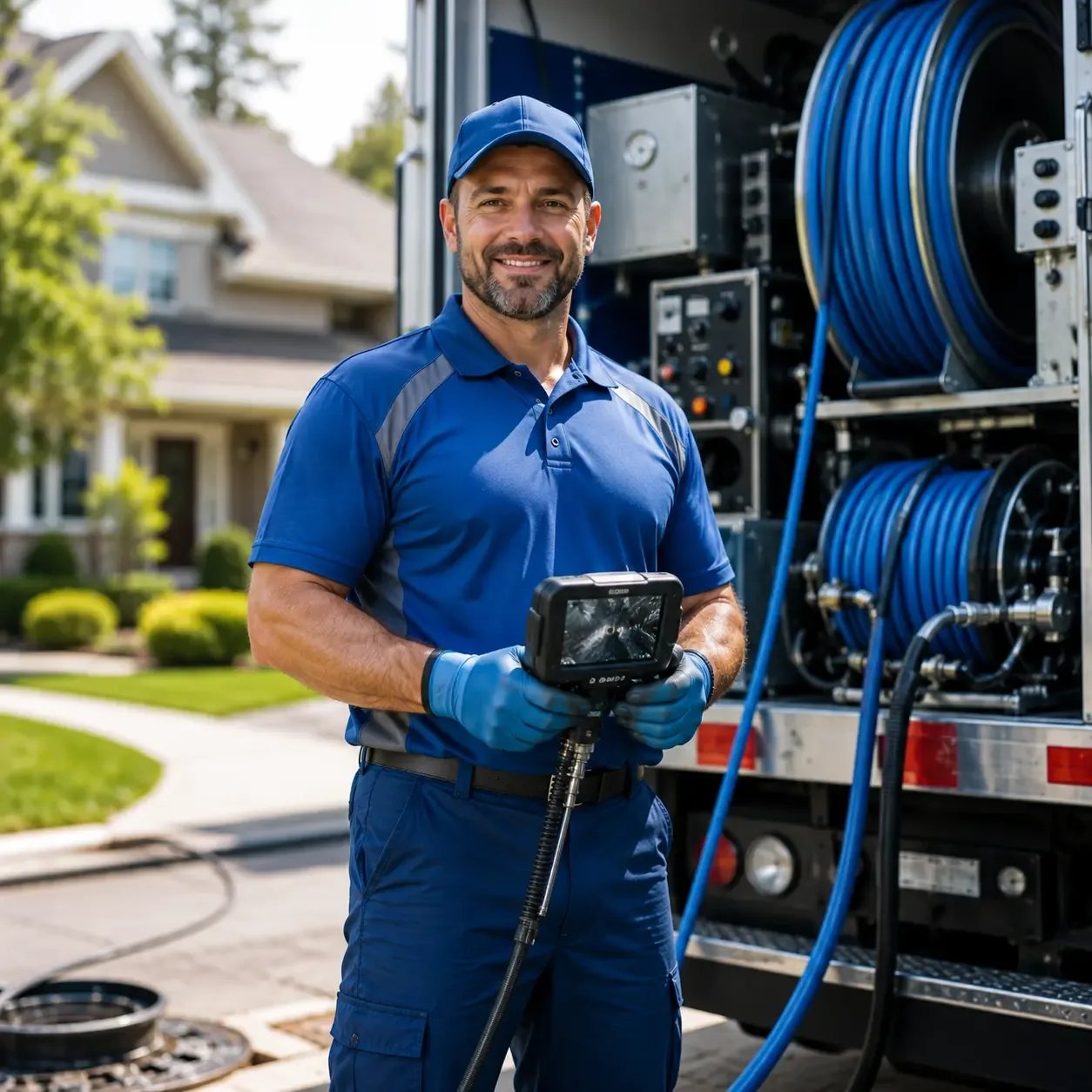 Local outdoor drain cleaning specialists in Moore, TX